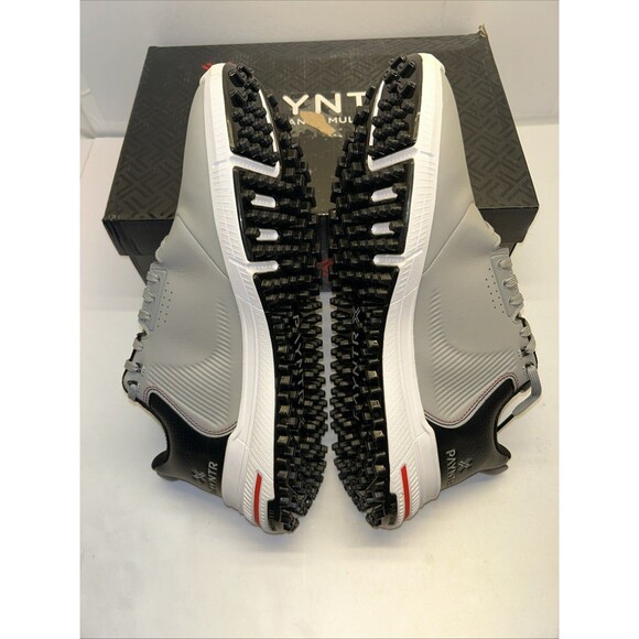 Payntr 003F Spiked Golf Shoes Grey/White Size 11.5 New in Box - Picture 3 of 9